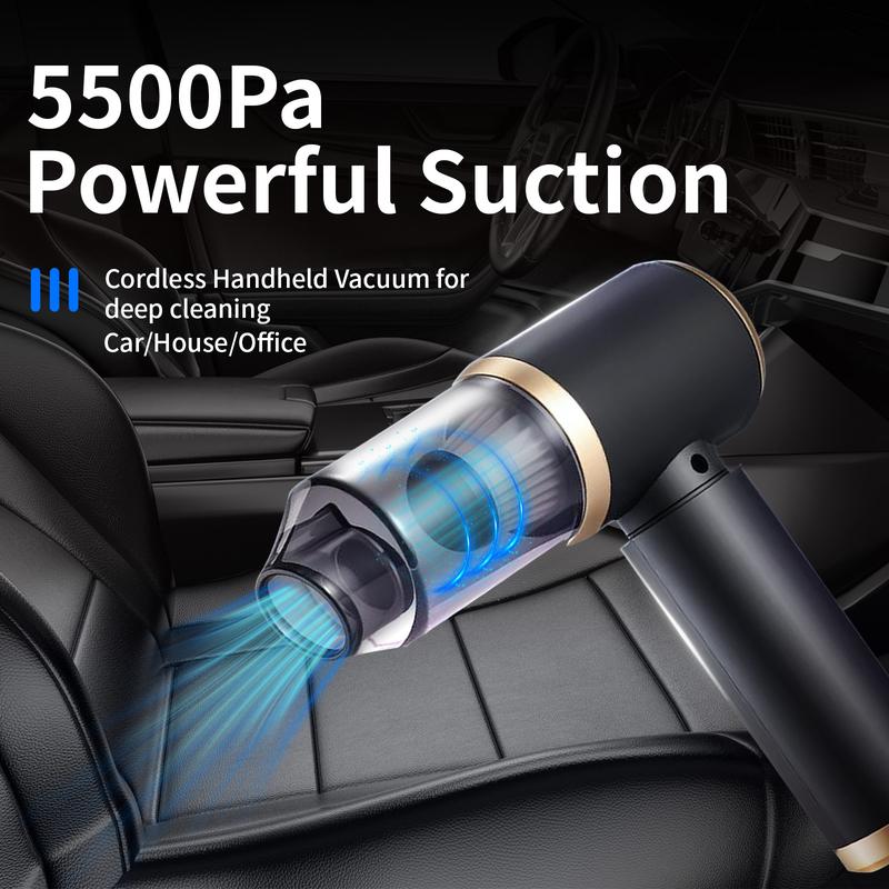 Powerful handheld cordless vacuum cleaner