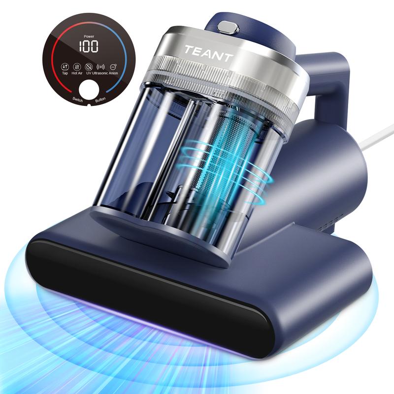 Teant mattress vacuum cleaner effectively removes dust mites.